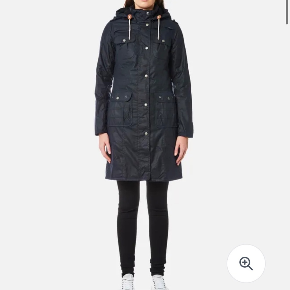 MOVING SALE! Barbour Royal Navy Winterton Wax Coat - Size US 4